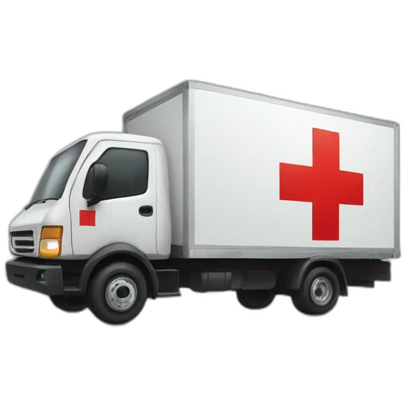Red cross logistics logo emoji