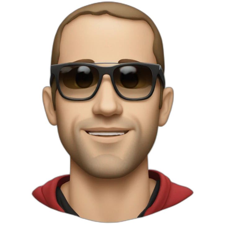 the french rapper Julien Schwarzer aka sch emoji