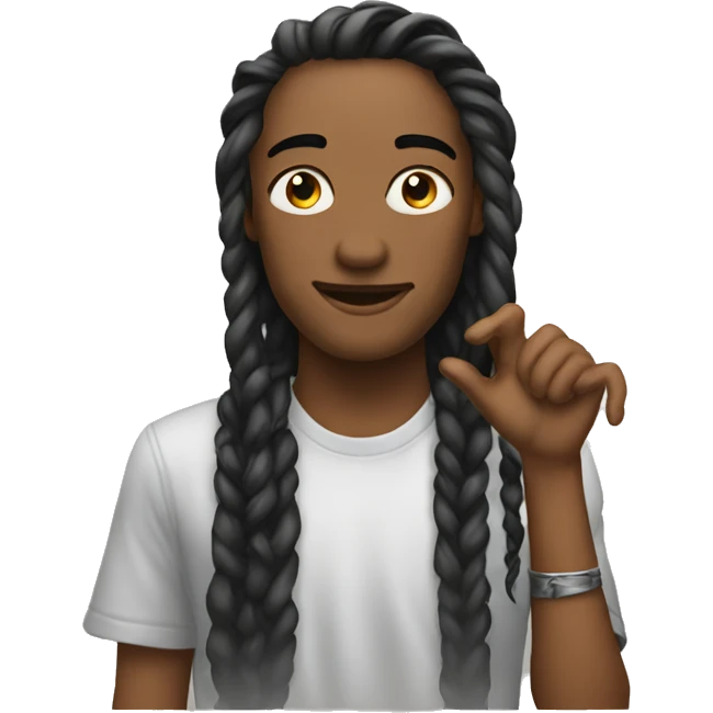 This emoji 😏 and this emoji 💅🏼 combined emoji