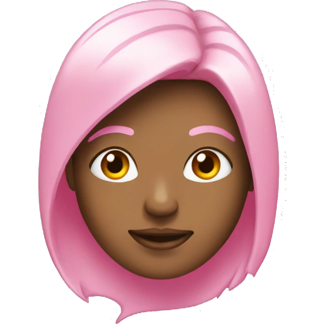 Pink emoji