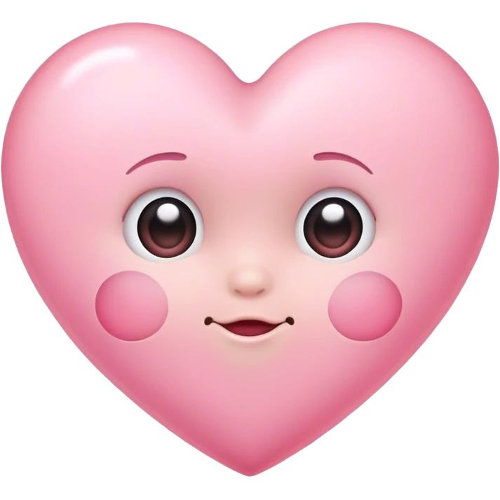 baby pink heart emoji