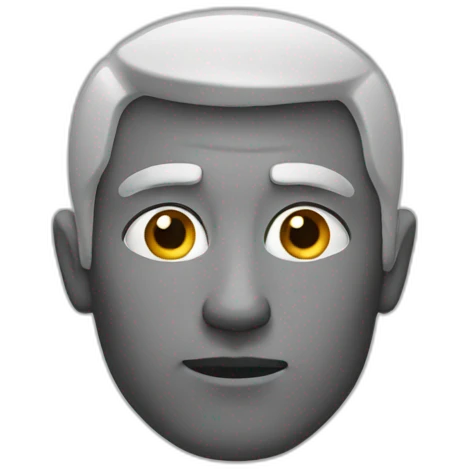 man thinking emoji