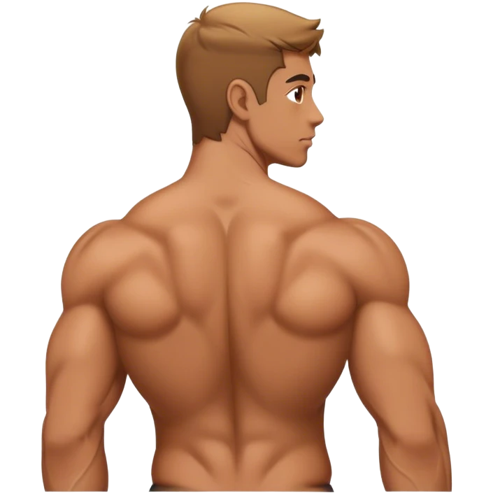 Human back emoji