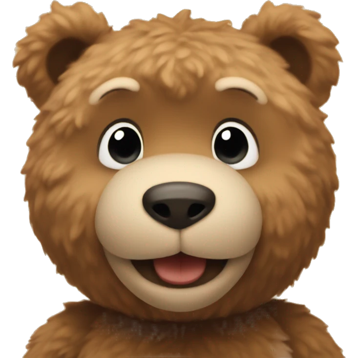 ted the teddy bear emoji