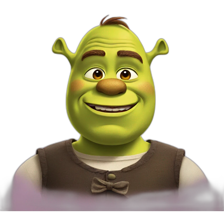shrek with mustaches emoji