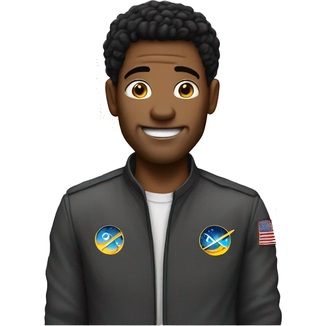 Nill Armstrong in Pluto emoji