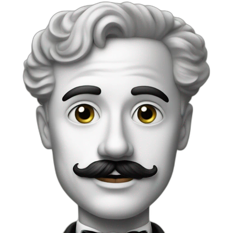 charlie chaplin sans son chapeaux emoji