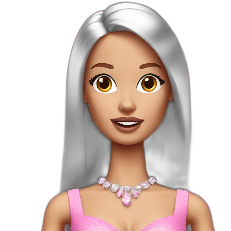 Ugly barbie emoji