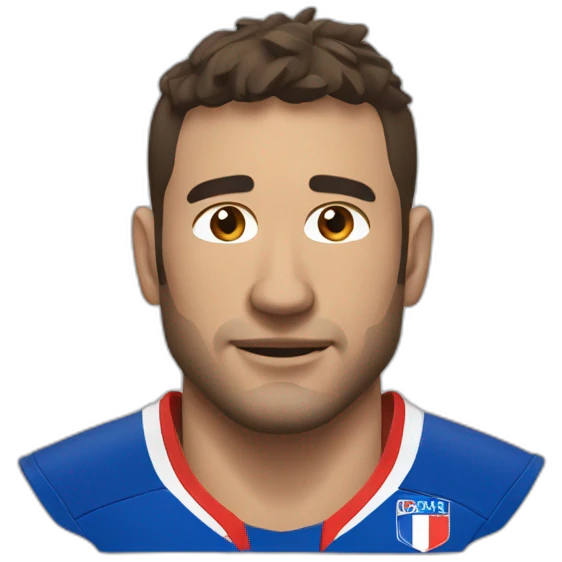 Joueur rugby équipe france emoji