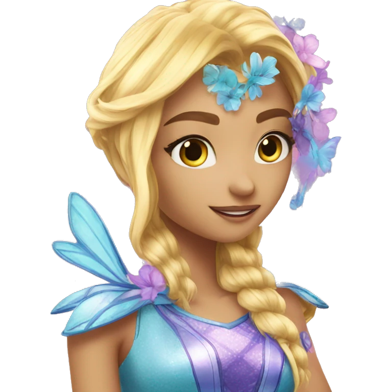 Bloom from Winx emoji