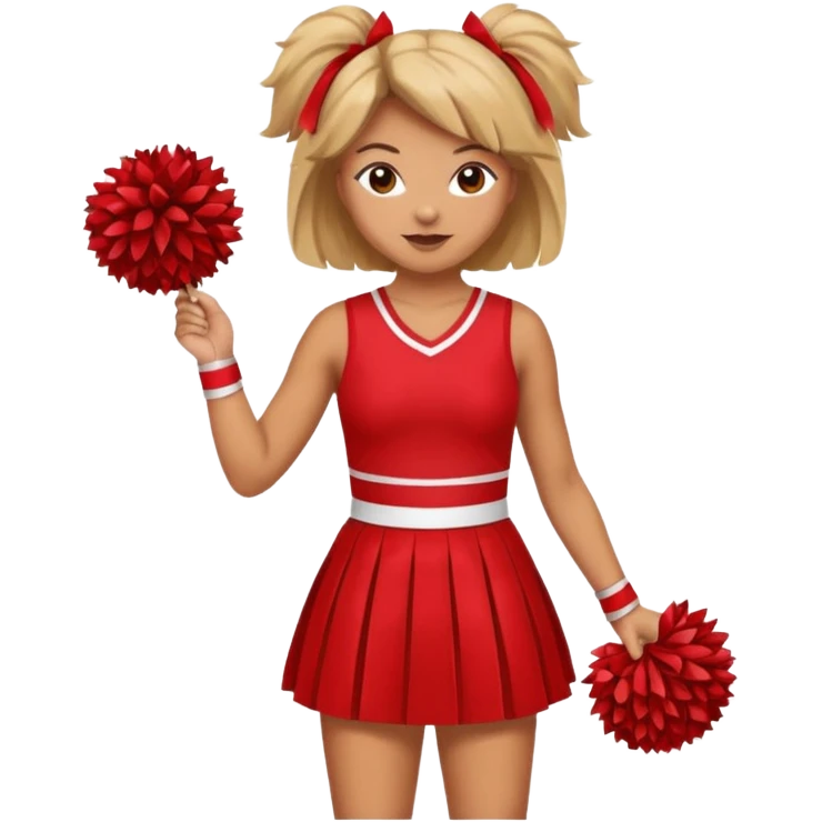 cheer leader dress emoji