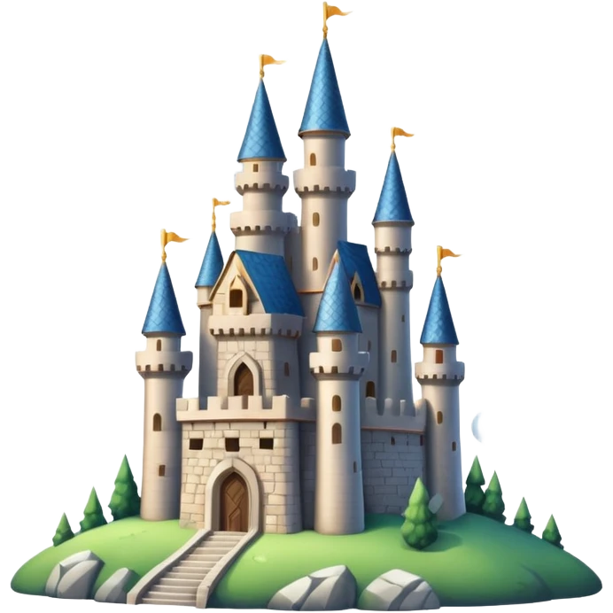 fantasy castle on the sky emoji
