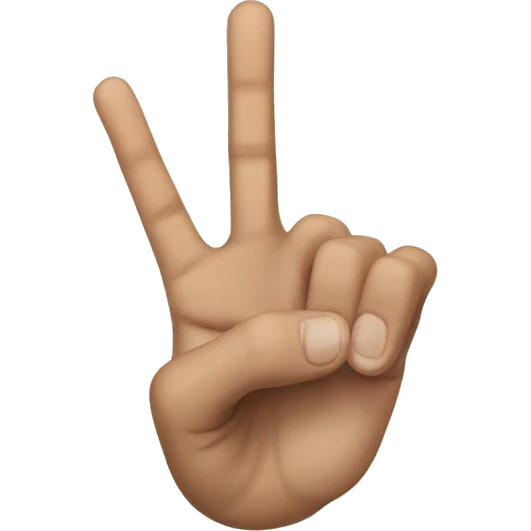 Sukunas Domain Expansion finger sign emoji