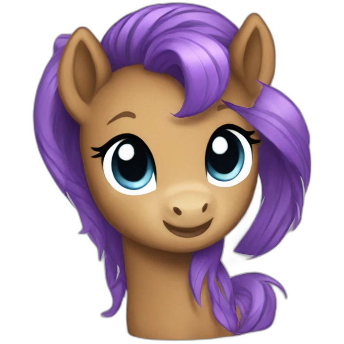 chibi pony emoji