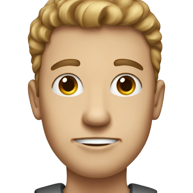￼Man face emoji