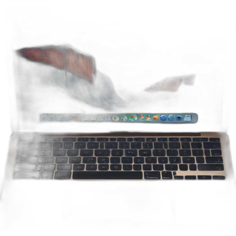 open macbook air emoji