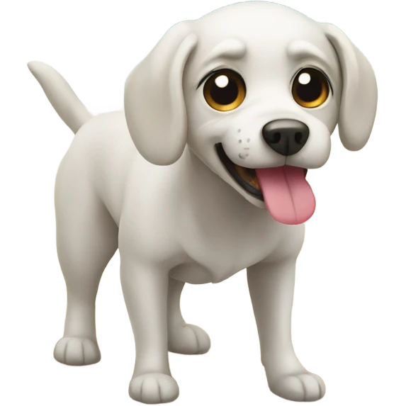 dog on beach emoji