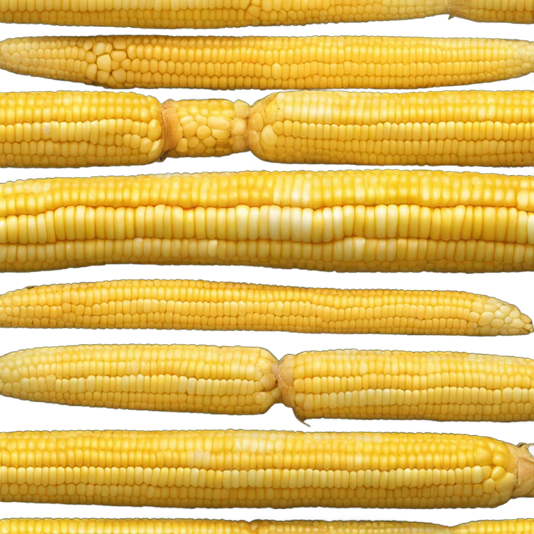 sweetcorn (not on the cob) emoji