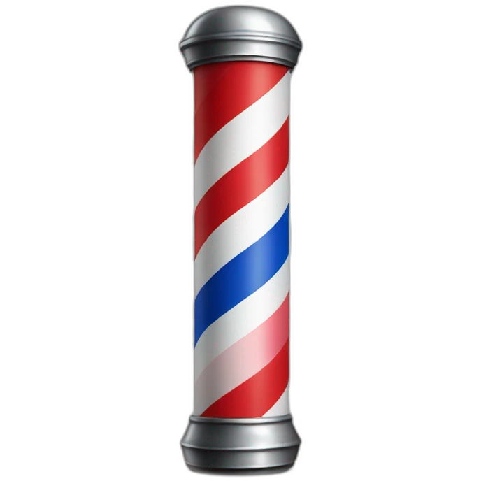 Barber pole laboutiquedubarber flag colors emoji
