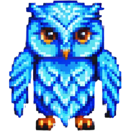 blue owl emoji