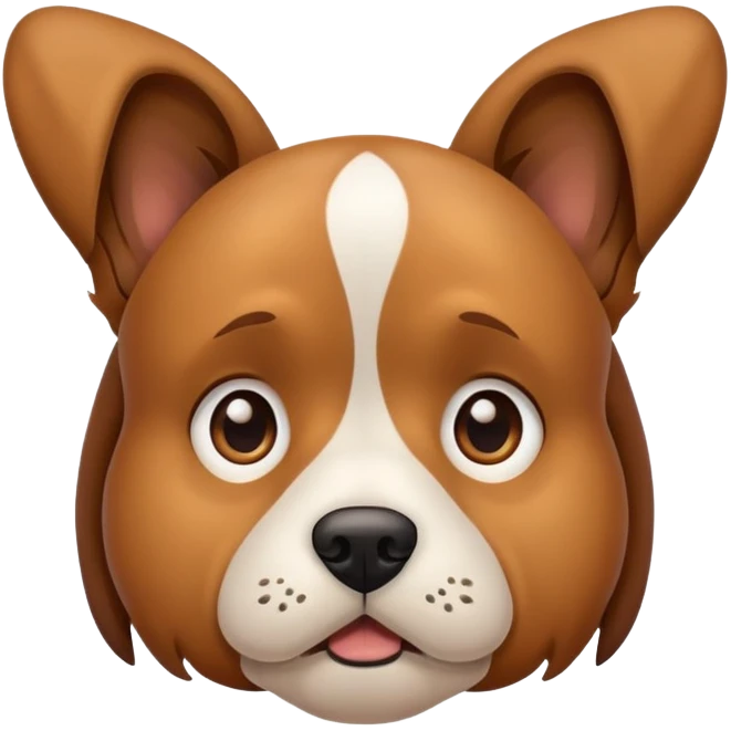 Dog sad  emoji