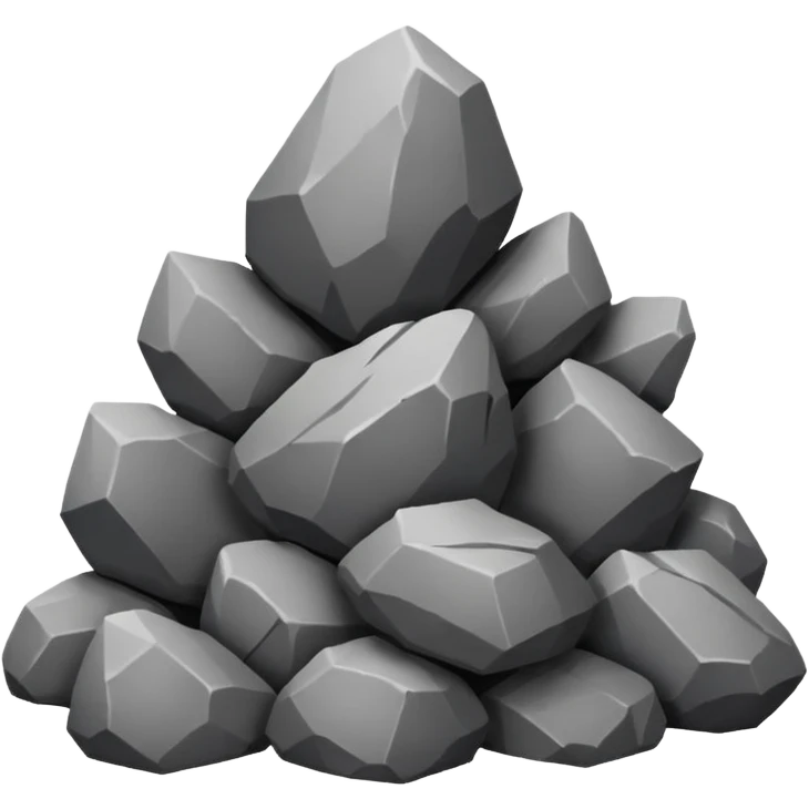 rocks emoji