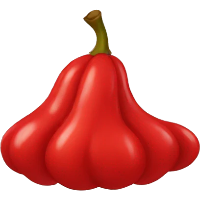 red color emoji