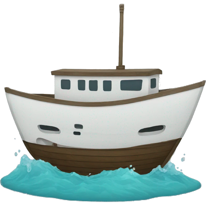 boat sinks emoji