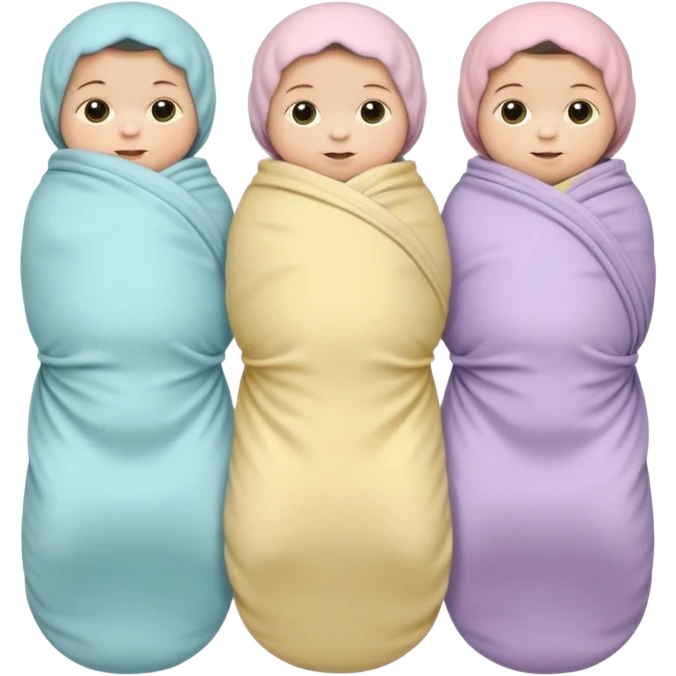 baby swaddles emoji