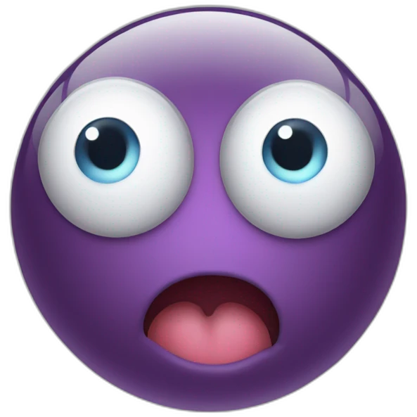 rolling eyes bubble emoji