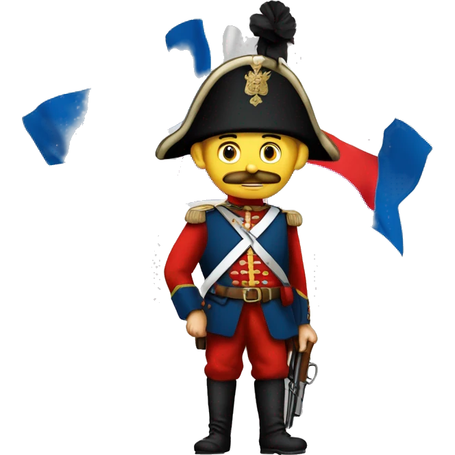 French soldier in the Crimean War emoji