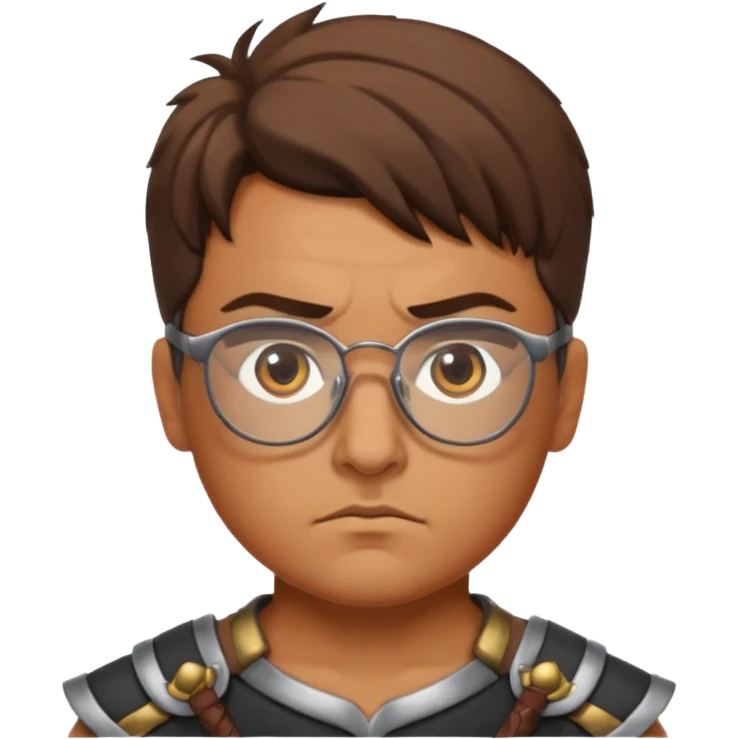 Glasses-Wearing Warrior emoji