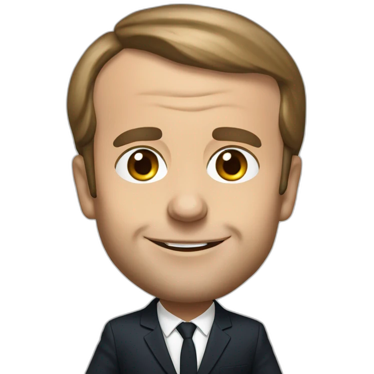 Emmanuel Macron emoji