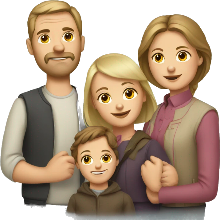 russian family emoji