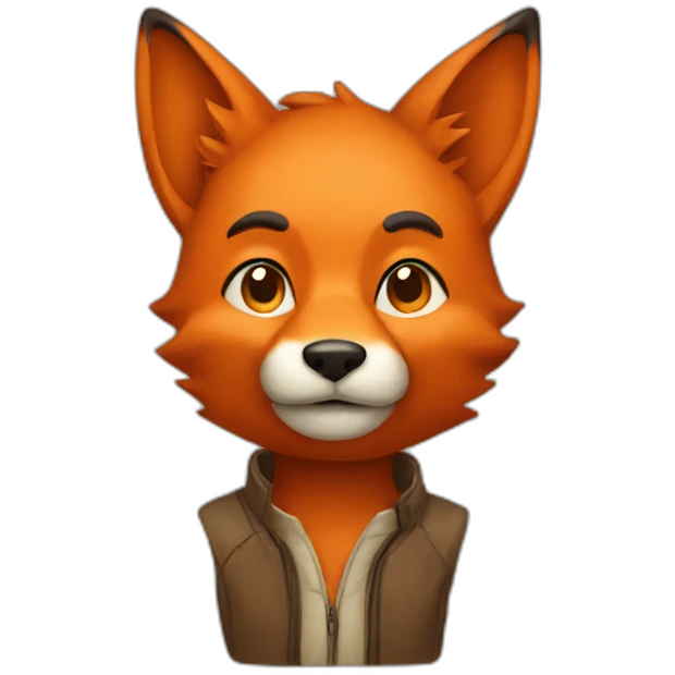 fox man emoji