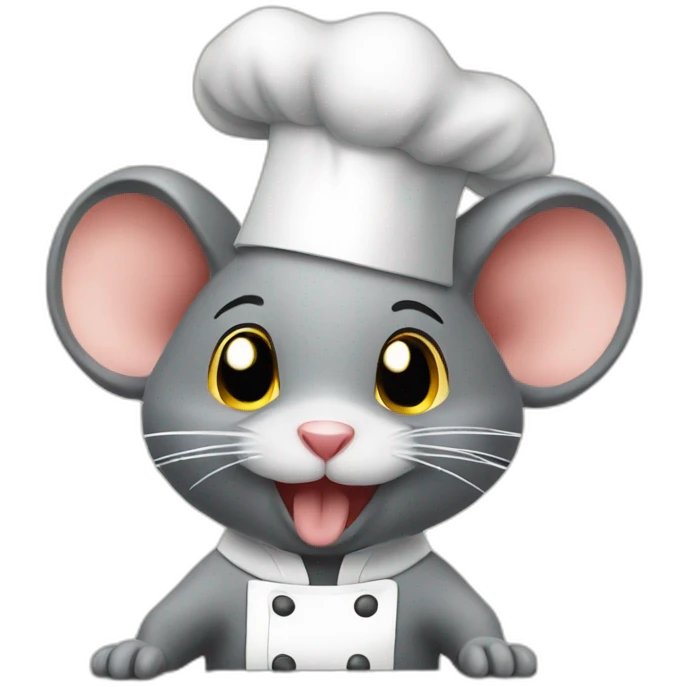 Rat chef kiss emoji