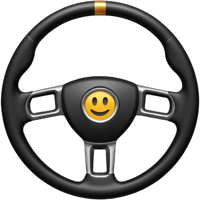 Create a emoji of car steering emoji