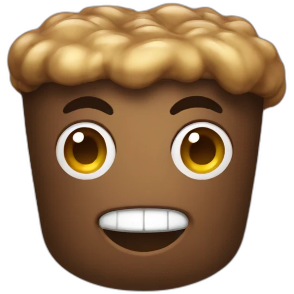 Poo trophy emoji