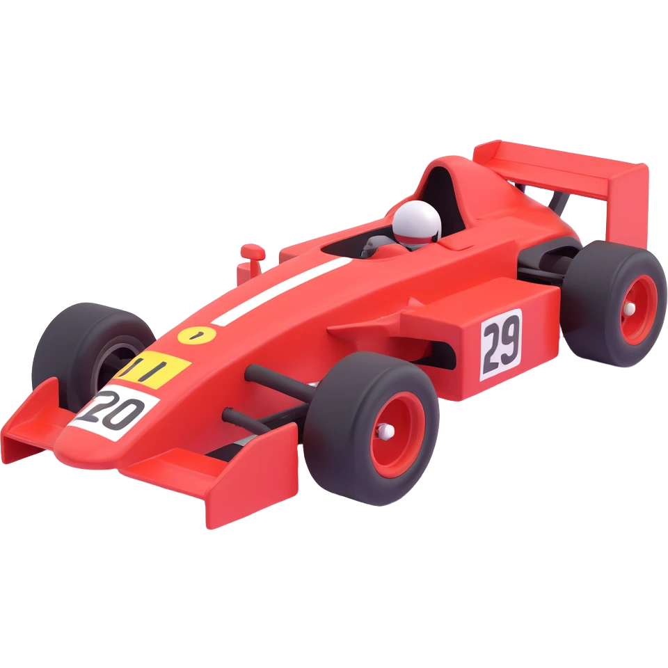 racing car emoji