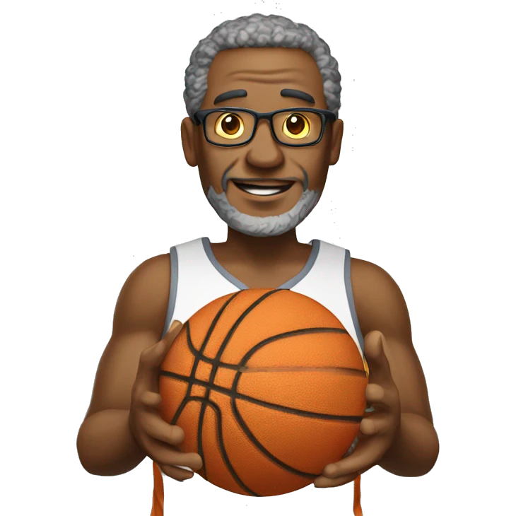 create an emoji for a professor, teaches digital technology ad plays basketball emoji