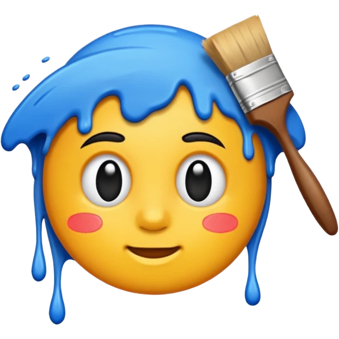 Paint style emoji