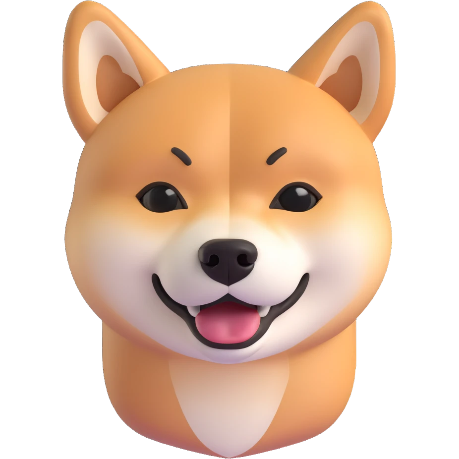 shiba inu crying emoji