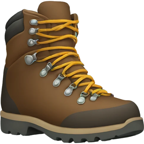 Hiking boots emoji