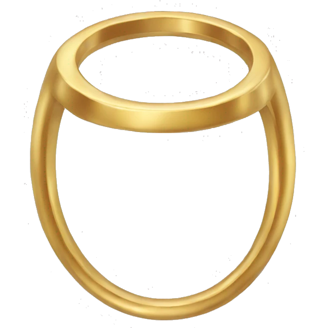 gold ring emoji