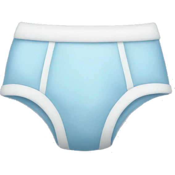 Cute underpants emoji