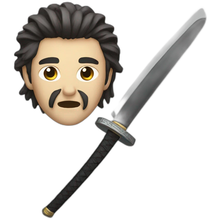 Katana emoji