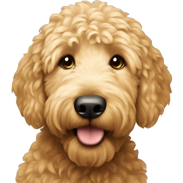 Golden doodle  emoji