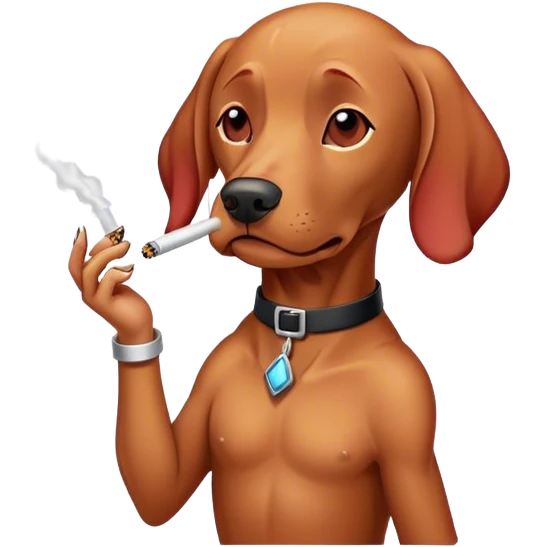 Viszla smoking vapes emoji