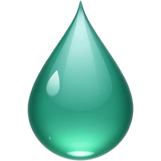 green droplet emoji
