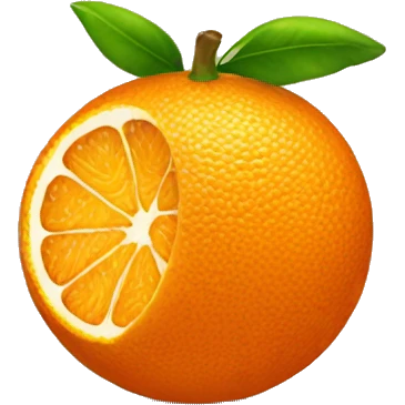 orange emoji